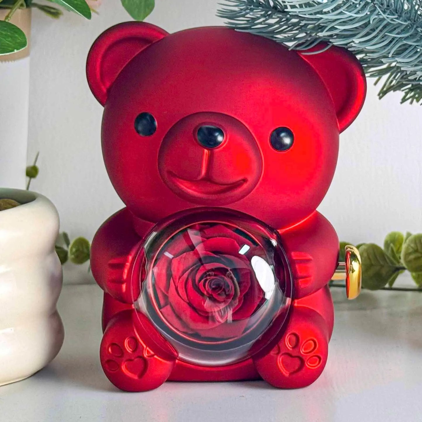 Eternal Rose Bear
